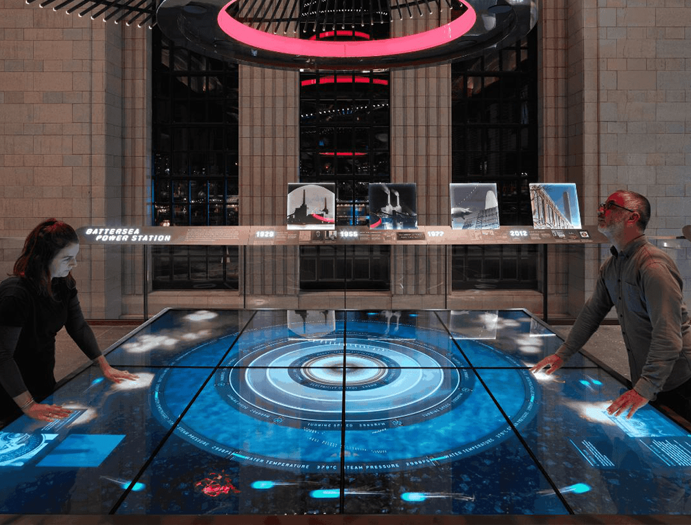 DISPLAX TILE érintős asztal